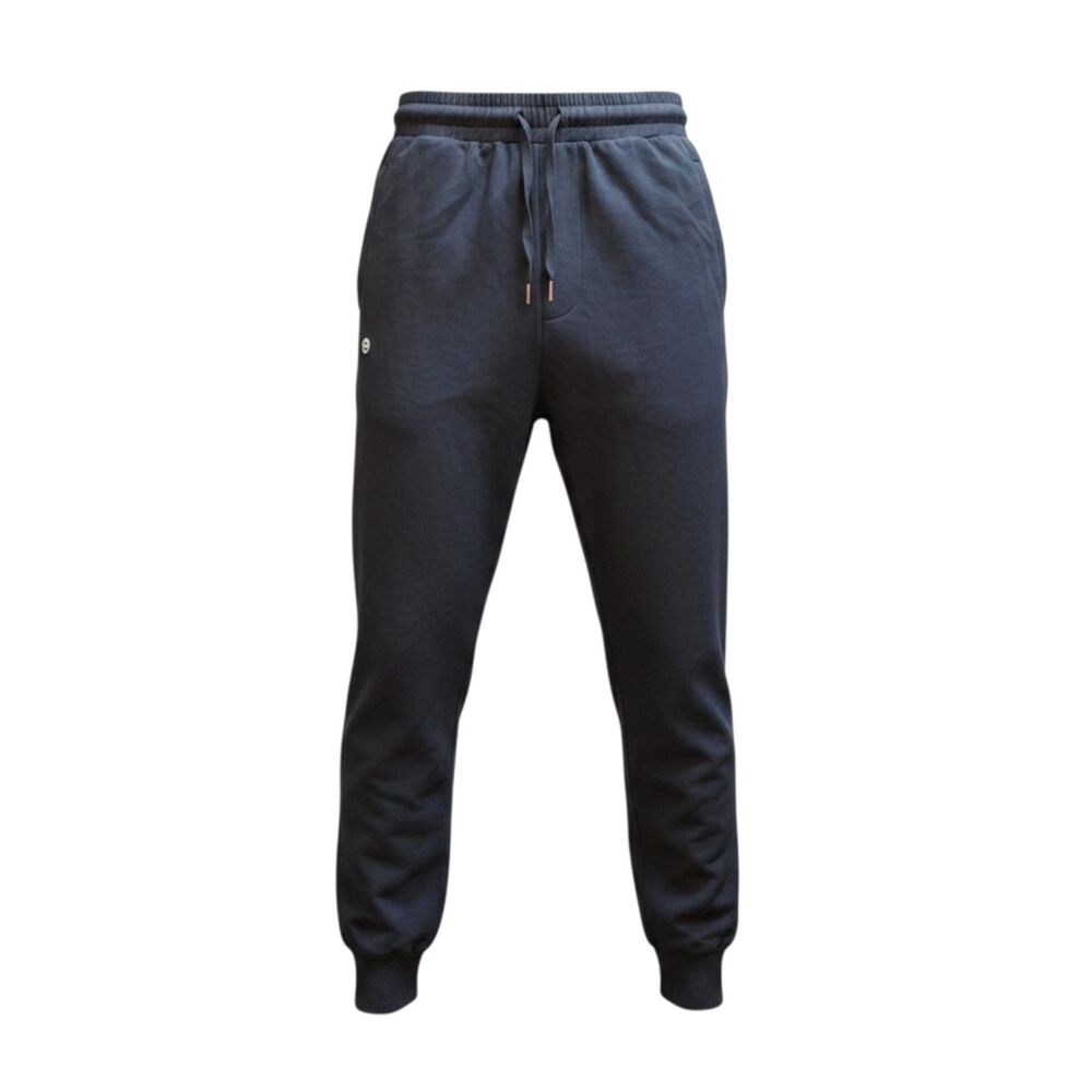 Gradual Men's Black Jogger Pants S Cotton Polyester Drawstring Pockets